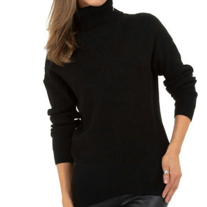 Damen Pullover Gr. One Size - black, H/W