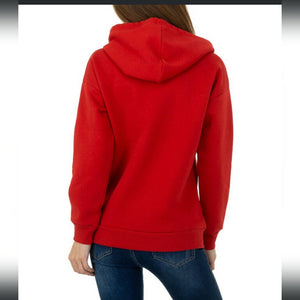 Damen Pullover  Motiv red, H/W