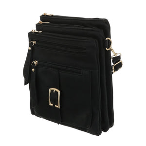 Damen Schultertasche black