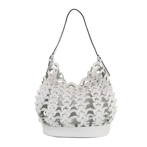 Damen Schultertasche - white ,F/S 2021