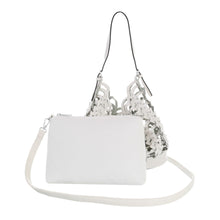 Laden Sie das Bild in den Galerie-Viewer, Damen Schultertasche - white ,F/S 2021
