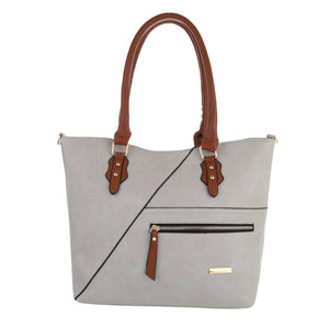 Damen Schultertasche - grey